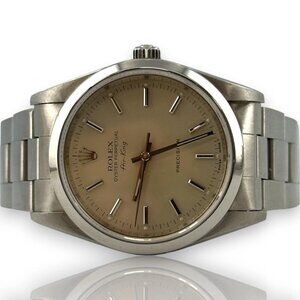 Rolex Air King 14000 1996 34mm Smooth Bezel Stainless Steel Watch